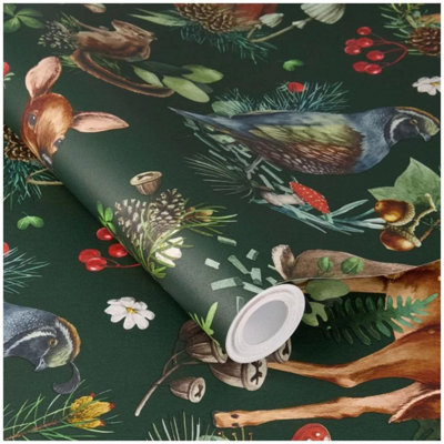 Rasch Home Style Forest Friends Wallpaper Animals Washable Paste The Wall
