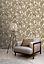 Rasch Kalahari Shimmering Oasis Golden Brown Wallpaper