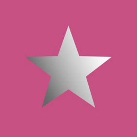 Rasch Metallic Stars Pink Wallpaper 248180