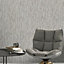 Rasch Montado Charcoal Grey Metallic Gold Cork Effect Texture Wallpaper 279084