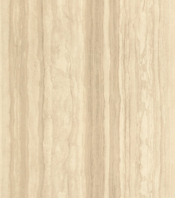 Rasch Non-Woven Marble Wallpaper Beige 497335