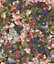 Rasch Passepartout Floral Green Wallpaper 605662