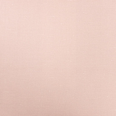 Rasch Plain Light Pink Non Woven Textured Wallpaper Linen Blush Vinyl