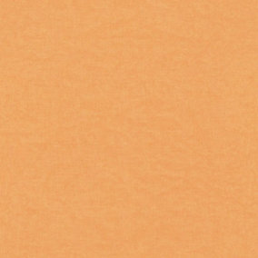 Rasch Plain Textured Orange Wallpaper Modern Contemporary Paste The Wall Vinyl