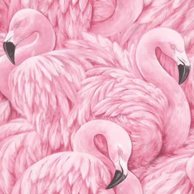 Brinquedo Quebra Cabeça Paisagem Flamingos De 60 Peças Grow