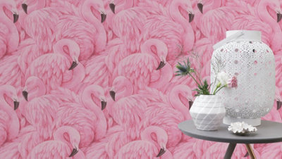 Rasch Portfolio Flamingos Wallpaper