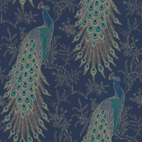 Rasch Portfolio Peacock Wallpaper