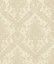 Rasch Saphira Shimmering Damask Ivory and Pearl Wallpaper