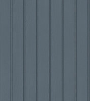 Rasch Tongue and Groove Navy Wallpaper