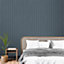 Rasch Tongue and Groove Navy Wallpaper