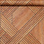 RASCH Wood Panelling Wallpaper Brown Graphic Textured Fleece Wall Covering