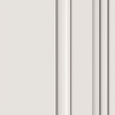 Rasch Wooden Dimension Panelling Effect Off-White Wallpaper 283265