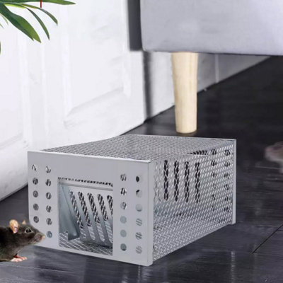 Rat Mice Mouse Traps Cage Catcher Humane Large Pest Rodent Mousetrap ...