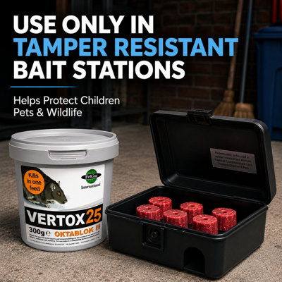 Rat Poisoning Blocks Mouse Bait Blocks Single Feed Rodent Killer Max ...