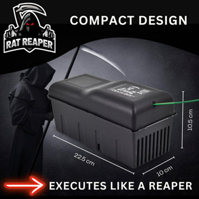 Rat Reaper Death Box Instant Kill Rat Trap 2 pack