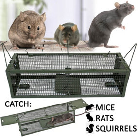 Easipet Metal Mouse Trap - Humane Multi Reusable Bait Pest Control