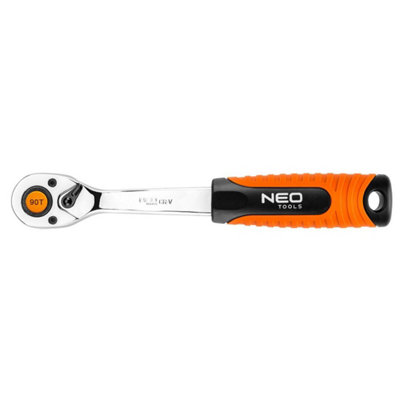 Ratchet 1/4"90T NEO TOOLS for professional applications