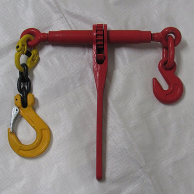 Ratchet Chain Loadbinder Kit 10MM - Clevis Hook & 3 Chain Links (Lashing Tie Down)