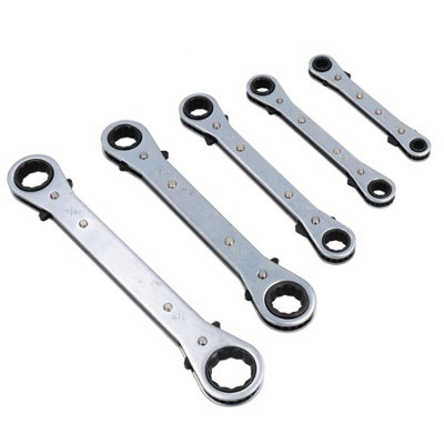 Clearance 30pc Combination Wrench Spanner 6-24mm Metric+1/4"-1