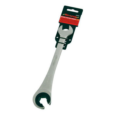 Ratchet/Standard Open End Flare Nut Wrench Spanner 16mm (Neilsen CT4271)