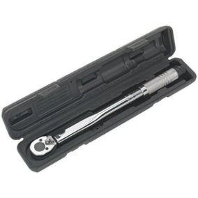 Ratchet Torque Wrench - 3/8" Sq Drive - Twist Reverse - Hardened & Tempered
