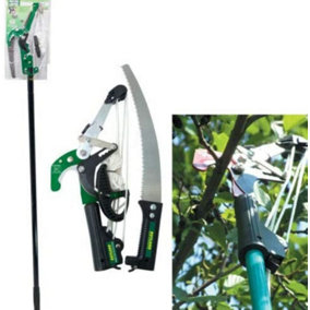 Ratchet Tree Lopper & Telescopic Pole Saw Pruning Cutting Branch Telescopic Garden Tool Gardening Tools