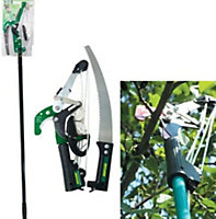 Ratchet Tree Lopper & Telescopic Pole Saw Pruning Cutting Branch Telescopic New