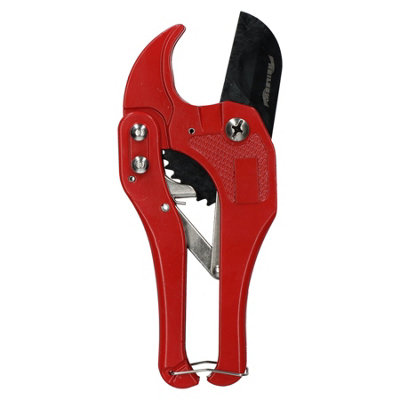 Ratcheting Plastic PVC Tube Cutter For Pipes Up To 42mm Plumbing