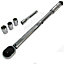 Ratcheting Torque Wrench 1/2" Adjustable 28-210Nm Square Socket Drive Extension