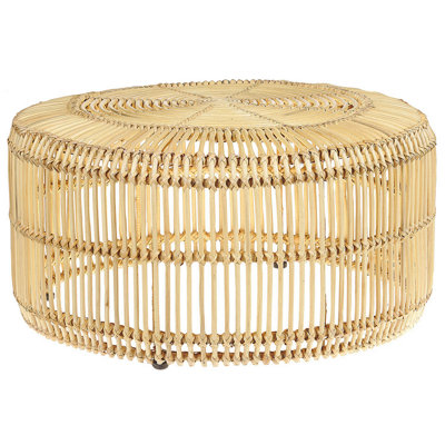 Rattan Coffee Table Natural LIMNI