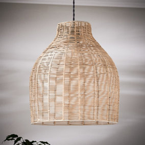 B&q shop rattan lampshade