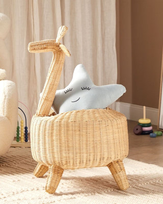Rattan Giraffe Basket Light HAINAN