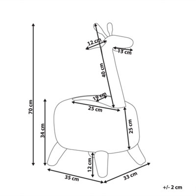 Rattan Giraffe Basket Light HAINAN