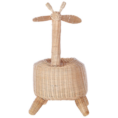 Rattan Giraffe Basket Light HAINAN