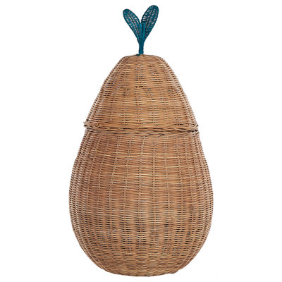 Rattan Pear Basket Natural VAGSOY