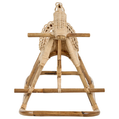 Rattan Rocking Horse Natural ARILLAS