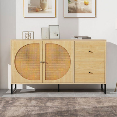 Rattan on sale sideboard buffet