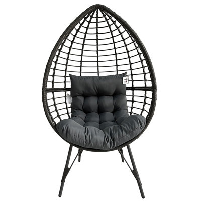 Rattan chair deals metal frame