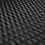 Rattan Stool Bitonto - durable, UV-resistant - black