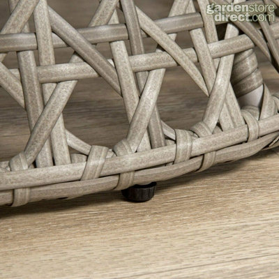 Rattan Swivel Cocoon Egg Chair - 4