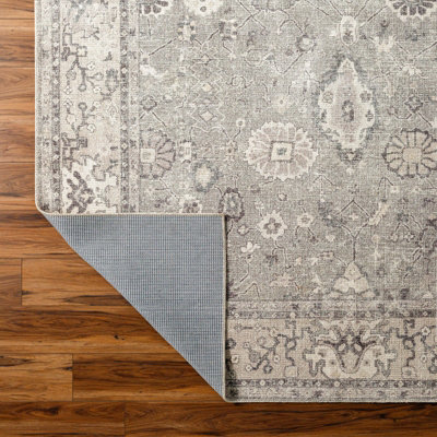 RAVEENA Becki Owens x Livabliss Vintage Traditional Oriental Boho Beige/Dark Brown Area Rug 200 x 275 cm