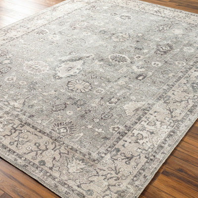 RAVEENA Becki Owens x Livabliss Vintage Traditional Oriental Boho Beige/Dark Brown Area Rug 200 x 275 cm