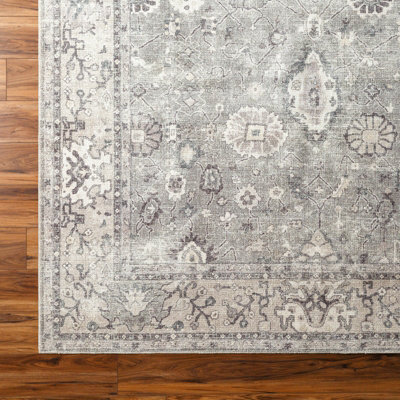 RAVEENA Becki Owens x Livabliss Vintage Traditional Oriental Boho Beige/Dark Brown Area Rug 200 x 275 cm