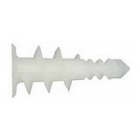 Rawlplug Plasterboard Fixing (Pack of 12) White (One Size)