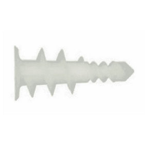 Rawlplug Self Drill Fixing For Plasterboard (Pack Of 25) White (One Size)