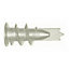 Rawlplug Self Drill Fixing For Plasterboard With Screws (Pack Of 12) Silver (One Size)