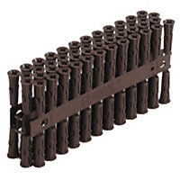 Rawlplug Universal Wall Plug (Pack of 96) Black (30mm x 7mm)