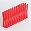 Rawlplug Universal Wall Plug (Pack of 96) Red (28mm x 5mm)