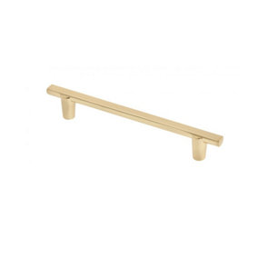 RAY - cabinet door handle - 128mm, brushed gold