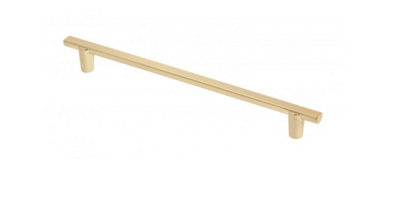 RAY - cabinet door handle - 192mm, brushed gold